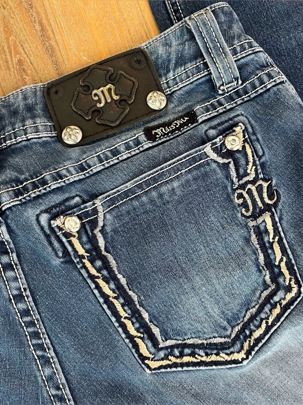 y2k low rise miss me jeans